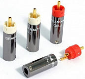 BLACK RHODIUM GN-3 RCA PLUG   в салоне HiFi Audio в СПб